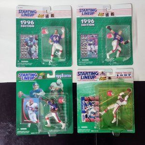 BIG Buffalo Bills Starting Lineup lot 4 NFL football Spielman Paup Early figure